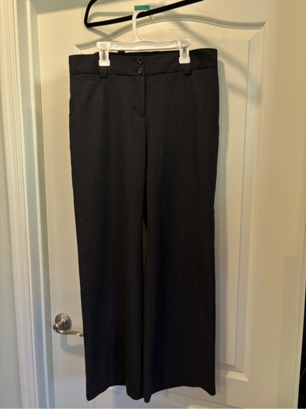 Express Black Wide-Leg Dress Pants